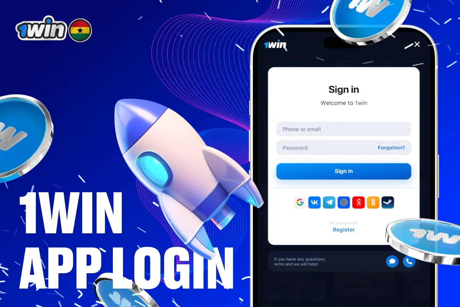 1win login